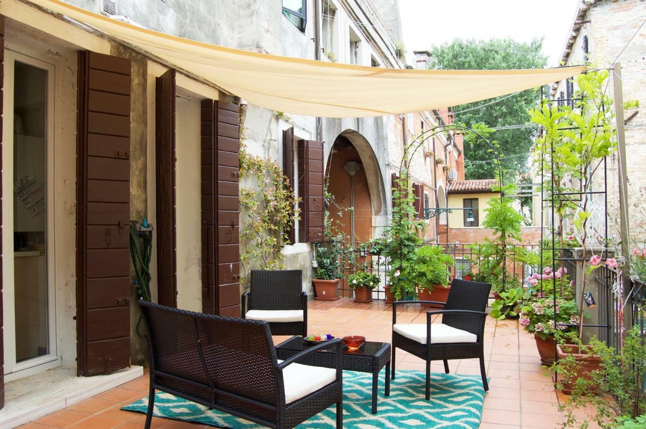 Ferienwohnung Marinaressa Biennale Terrazza Venedig Exterior foto